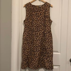 Gap Cheetah Dress